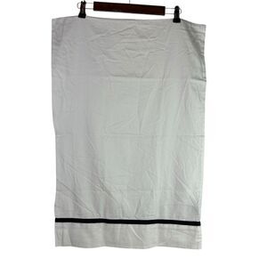 PARACHUTE Standard Size Pillowcase White Black